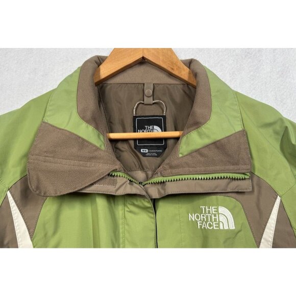The North Face Hyvent Jacket Full Zip Hooded Winter Green AC6T Women's Medium M - Picture 3 of 14